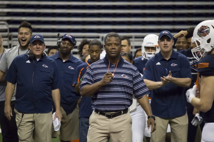 Frank Wilson, in his first season as UTSA footballs’s head coach, is bringing a new style of play to the football program. David Guel, The Paisano