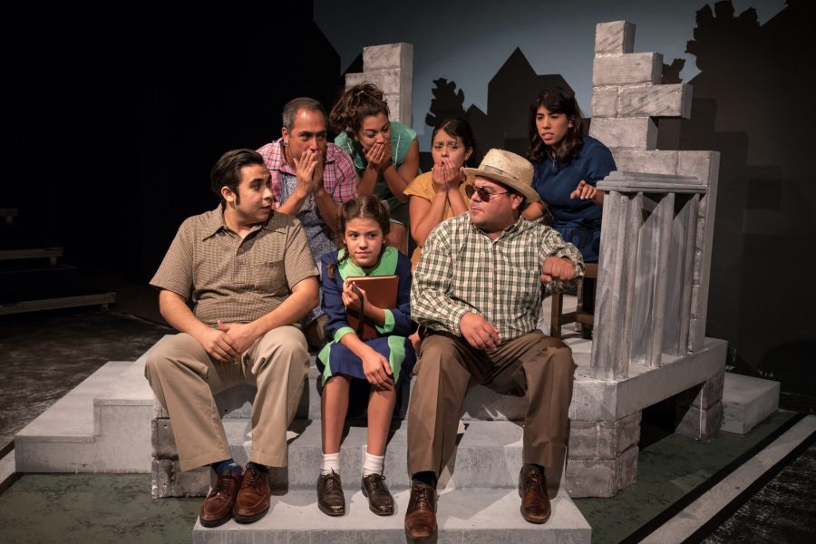 Cast of “The House on Mango Street.” Courtesy of The Classic Theatre