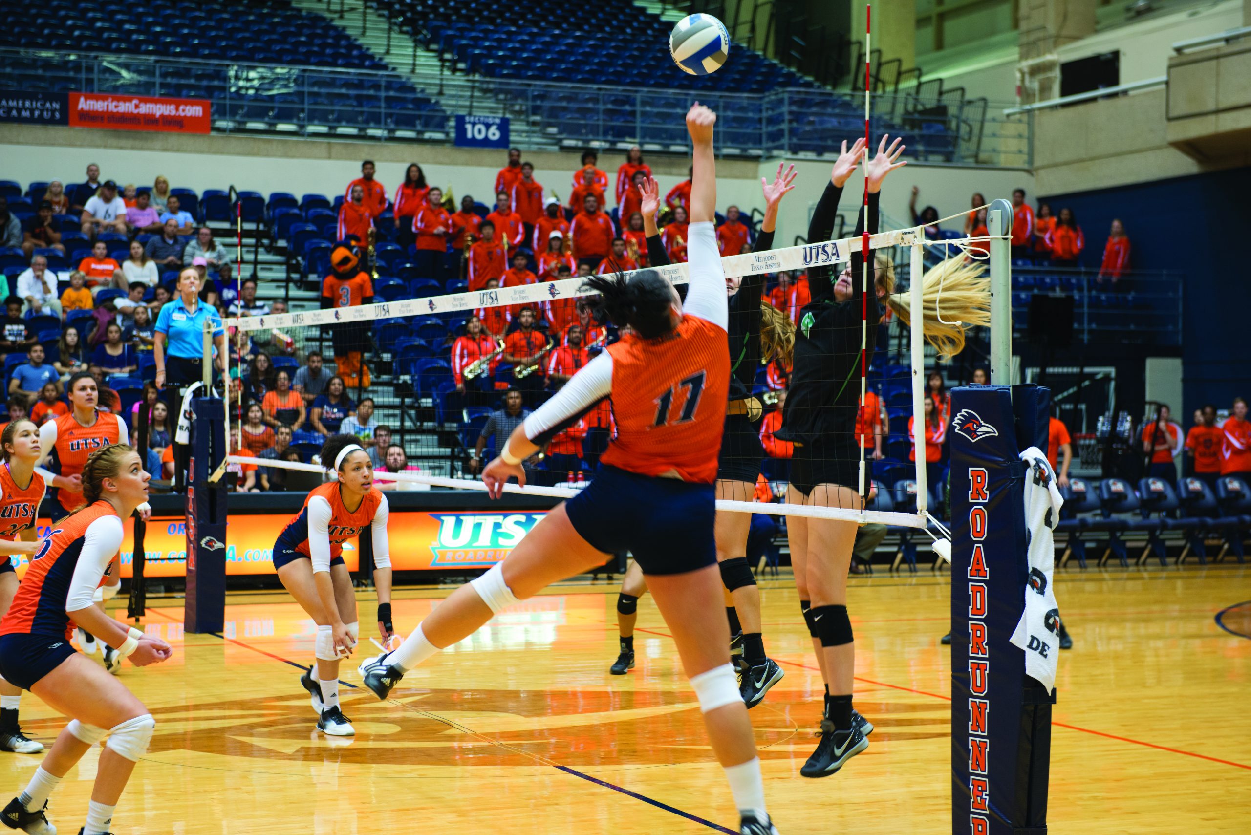 UTSA volleyball defeats Marshall in straight sets The Paisano