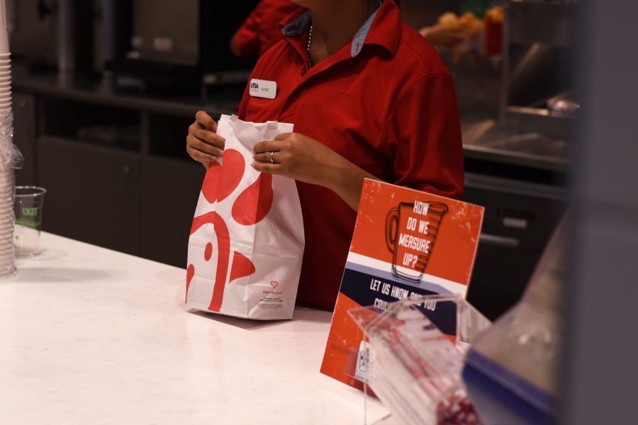 Chick-fil-A excluded from approved airport food vendors for the San Antonio International Airport. Jack Myer /The Paisano