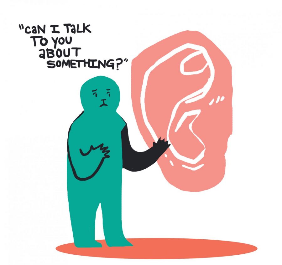 how to listen to someone by Emmanuelle Maher