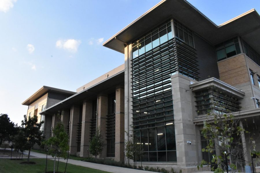 The new Science and Engineering Building (SEB) sits across from the Biotechnology Sciences and Engineering Building. The SEB opened on August 22 after its construction began in 2018.
