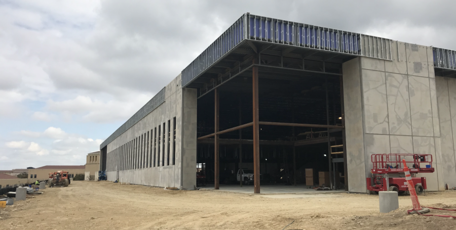The RACE building is currently on track to be finished by June of 2021. Construction of the structure itself has recently been completed. 