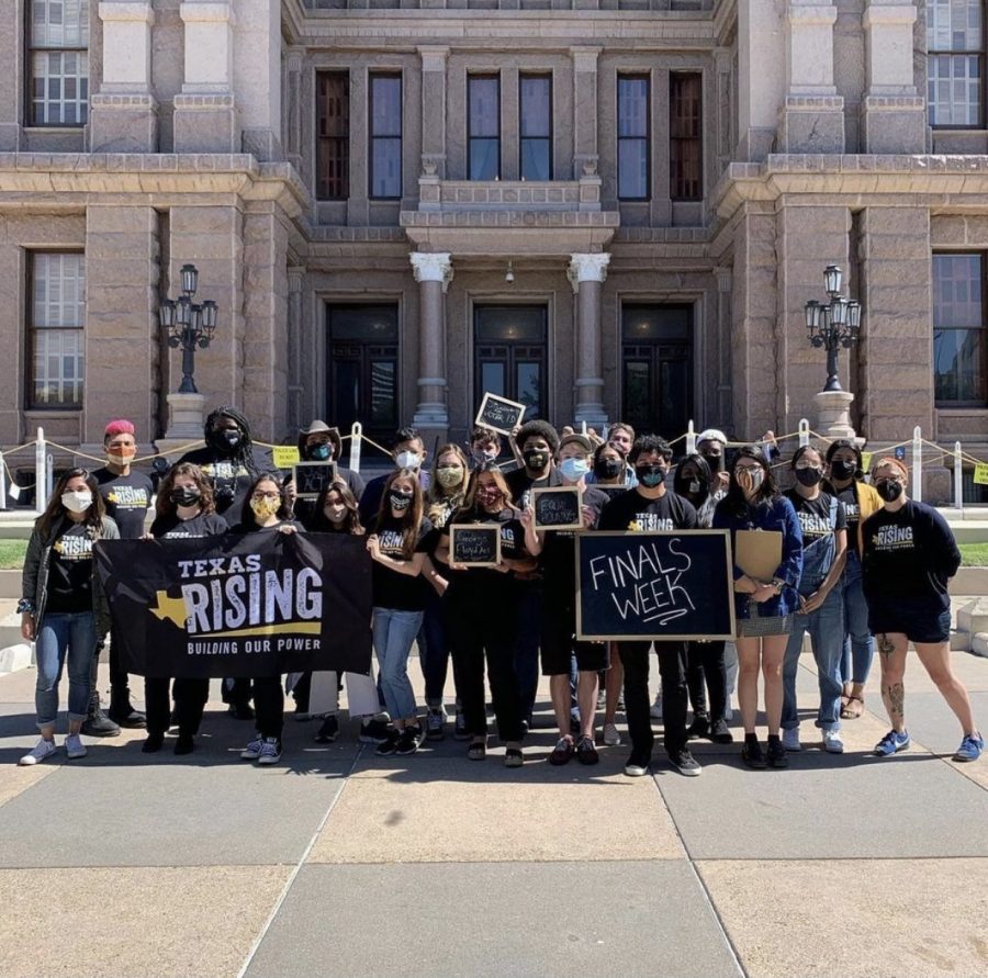 Texas Rising registers voters and travels to the Capitol. Photo Courtesy of Christopher Garana