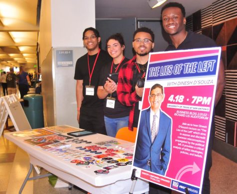Conflicting views on Dinesh D’Souza’s arrival to UTSA