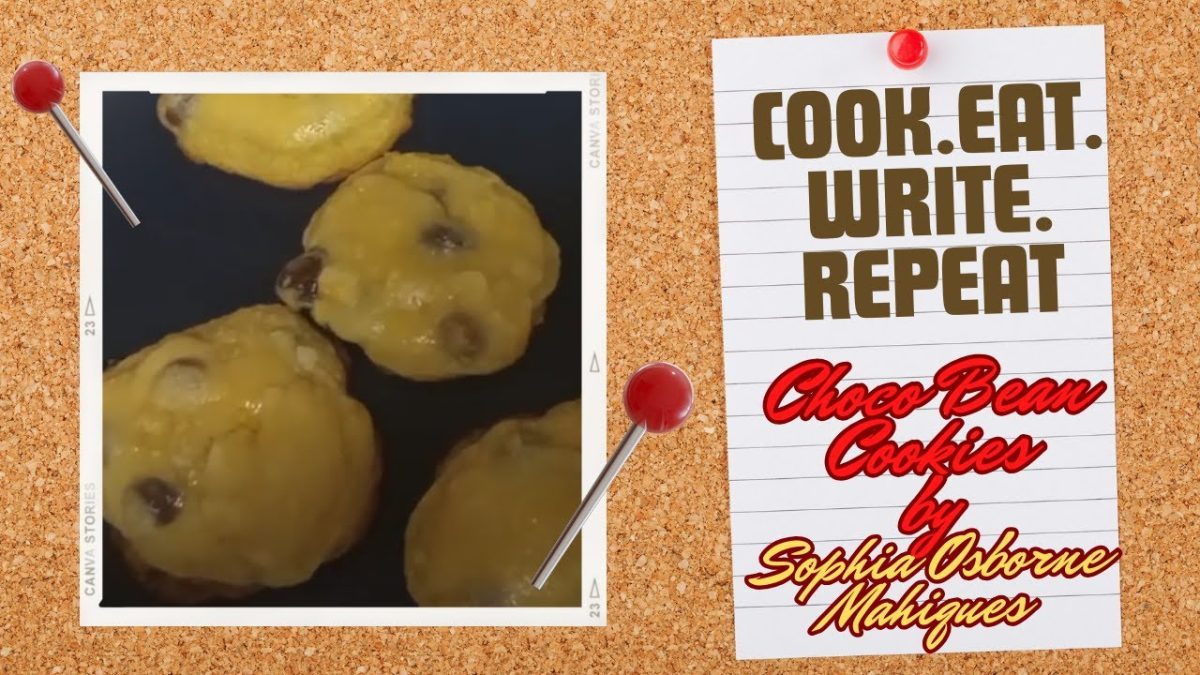 Cook.Eat.Write.Repeat: Choco Bean Cookies by Sophia Osborne Mahiques