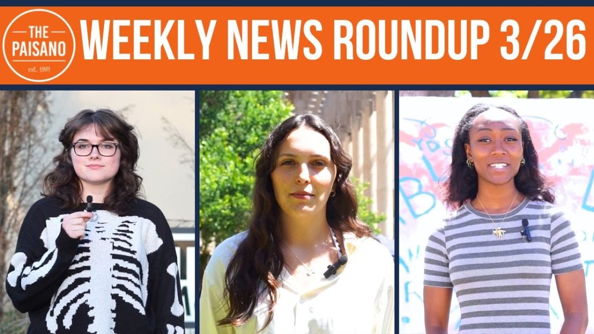 Weekly News Roundup 3/26